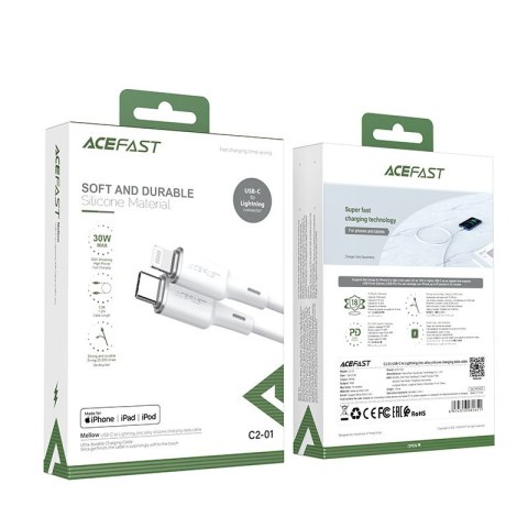 KABEL PRZEWÓD DO IPHONE MFI USB-C - LIGHTNING 30W 3A 1.2M CZARNY KABEL PRZEWÓD DO IPHONE MFI USB-C - LIGHTNING 30W 3A 1.2M CZARNY