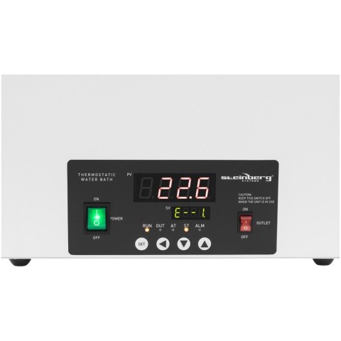 ŁAŹNIA WODNA LABORATORYJNA 2 MIEJSCOWA 5-100C 6.1 L ŁAŹNIA WODNA LABORATORYJNA 2 MIEJSCOWA 5-100C 6.1 L