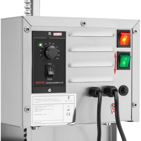 NADZIEWARKA DO KIEŁBAS ELEKTRYCZNA 4 LEJKI 230V 120W 15L NADZIEWARKA DO KIEŁBAS ELEKTRYCZNA 4 LEJKI 230V 120W 15L