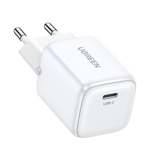 SZYBKA ŁADOWARKA SIECIOWA GAN 1X USB-C 30W PD NEXODE MINI BIAŁA SZYBKA ŁADOWARKA SIECIOWA GAN 1X USB-C 30W PD NEXODE MINI BIAŁA