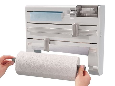 Podajnik do folii papieru ręczników naścienny 5w1 Podajnik do folii papieru ręczników naścienny 5w1