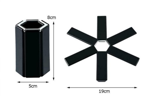 Podstawka pod gorący garnek patelnię składana 19cm Podstawka pod gorący garnek patelnię składana 19cm
