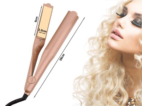 Prostownica do włosów lokówka ceramiczna 2w1 twist Prostownica do włosów lokówka ceramiczna 2w1 twist