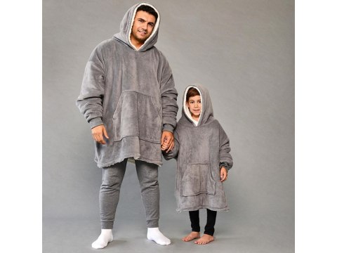 Ciepła bluza koc oversize xxl 2w1 gruba futrzak Ciepła bluza koc oversize xxl 2w1 gruba futrzak