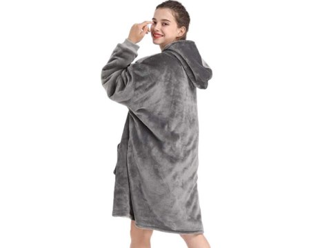 Ciepła bluza koc oversize xxl 2w1 gruba futrzak Ciepła bluza koc oversize xxl 2w1 gruba futrzak