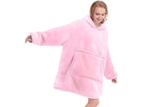 Ciepła bluza koc oversize xxl 2w1 gruba futrzak Ciepła bluza koc oversize xxl 2w1 gruba futrzak