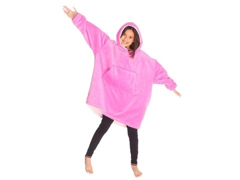 Ciepła bluza koc oversize xxl 2w1 gruba futrzak Ciepła bluza koc oversize xxl 2w1 gruba futrzak