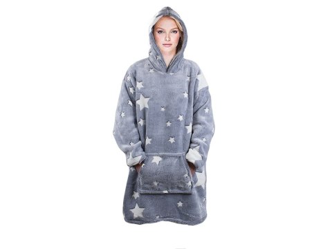 Ciepła bluza koc oversize xxl 2w1 gruba futrzak Ciepła bluza koc oversize xxl 2w1 gruba futrzak