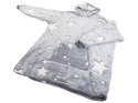 Ciepła bluza koc oversize xxl 2w1 gruba futrzak