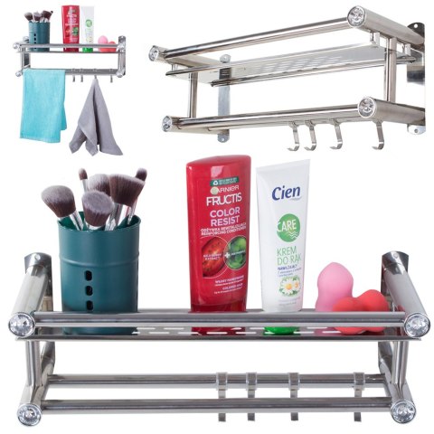 Półka łazienkowa wisząca organizer pod prysznic Półka łazienkowa wisząca organizer pod prysznic