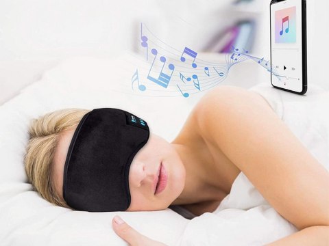 Opaska na oczy do spania bluetooth słychawki maska Opaska na oczy do spania bluetooth słychawki maska