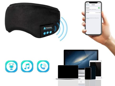 Opaska na oczy do spania bluetooth słychawki maska Opaska na oczy do spania bluetooth słychawki maska
