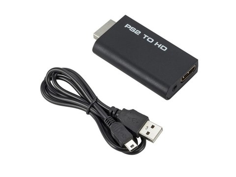 Adapter ps2 do hdmi konwerter przejściówka audio Adapter ps2 do hdmi konwerter przejściówka audio