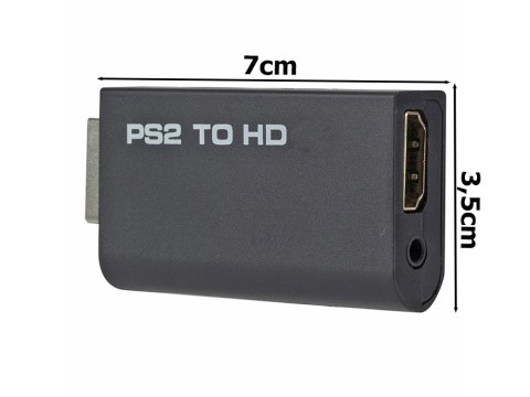 Adapter ps2 do hdmi konwerter przejściówka audio Adapter ps2 do hdmi konwerter przejściówka audio