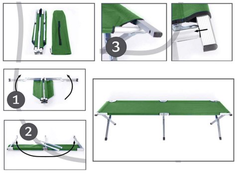 Łóżko składane kanada turystyczne zestaw polowe kempingowe outdoor Łóżko składane kanada turystyczne zestaw polowe kempingowe outdoor