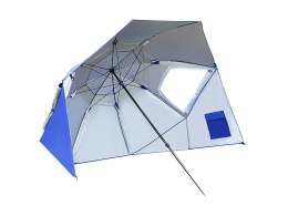 Parasol plażowy parawan namiot ogrodowy składany 2w1 xxl duży z filtrem uv