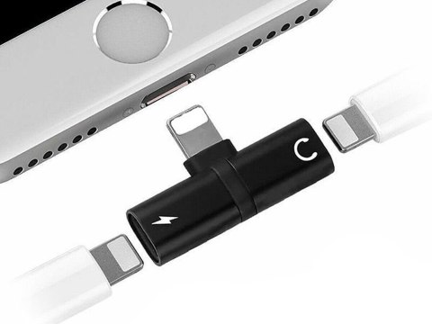 Rozdzielacz adapter lightning ipad iphone 2w1 Rozdzielacz adapter lightning ipad iphone 2w1