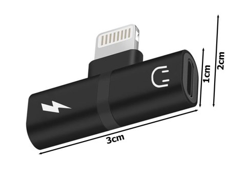 Rozdzielacz adapter lightning ipad iphone 2w1 Rozdzielacz adapter lightning ipad iphone 2w1