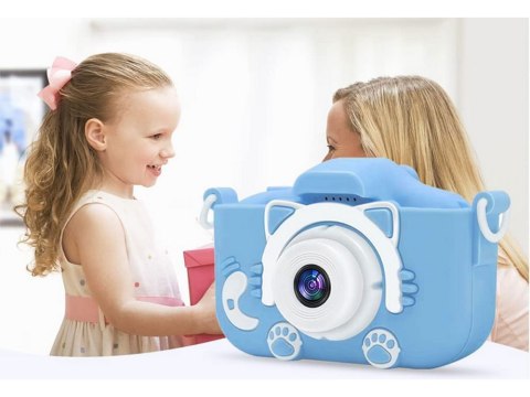 Aparat cyfrowy dla dzieci z grami kamera gry kotek Aparat cyfrowy dla dzieci z grami kamera gry kotek