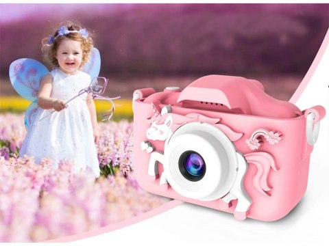 Aparat fotograficzny kamera dla dzieci jednorożec Aparat fotograficzny kamera dla dzieci jednorożec