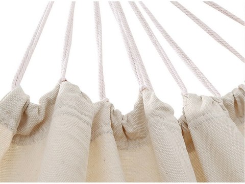 Hamak jednoosobowy materiałowy 200x80 pokrowiec etui torba boho z linkamiha Hamak jednoosobowy materiałowy 200x80 pokrowiec etui torba boho z linkamiha