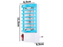 Lampa owadobójcza na instekty uv na owady komary uv elektryczna do gniazdka