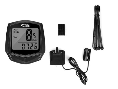 Licznik rowerowy wodoodporny prędkościomierz z lcd Licznik rowerowy wodoodporny prędkościomierz z lcd