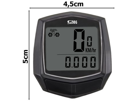 Licznik rowerowy wodoodporny prędkościomierz z lcd Licznik rowerowy wodoodporny prędkościomierz z lcd