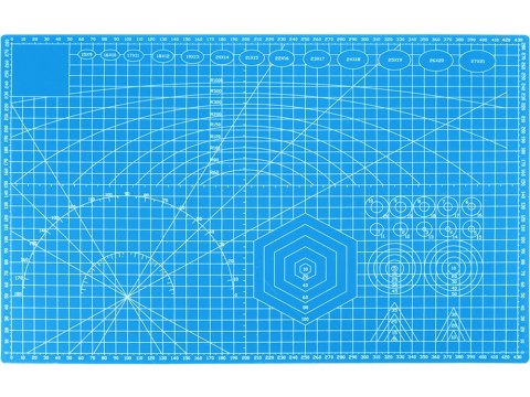 Mata do cięcia samogojąca a3 modelarska dwustronna Mata do cięcia samogojąca a3 modelarska dwustronna