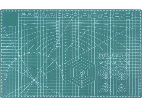 Mata do cięcia samogojąca a3 modelarska dwustronna Mata do cięcia samogojąca a3 modelarska dwustronna