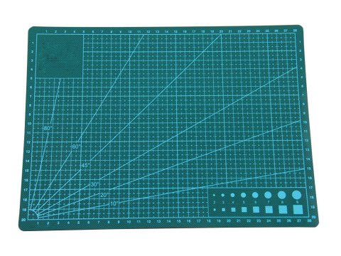 Mata do cięcia samogojąca a4 modelarska dwustronna Mata do cięcia samogojąca a4 modelarska dwustronna