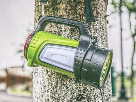 Latarka akumulatorowa led szperacz powerbank mocna Latarka akumulatorowa led szperacz powerbank mocna