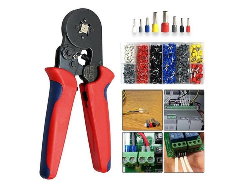 Zaciskarka praska do tulejek końcówek 0,25-10mm² Zaciskarka praska do tulejek końcówek 0,25-10mm²