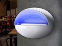 Lampa owadobójcza led uv na insekty komary muchy pułapka na owady lep cicha