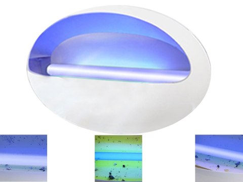 Lampa owadobójcza led uv na insekty komary muchy pułapka na owady lep cicha Lampa owadobójcza led uv na insekty komary muchy pułapka na owady lep cicha