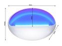 Lampa owadobójcza led uv na insekty komary muchy pułapka na owady lep cicha