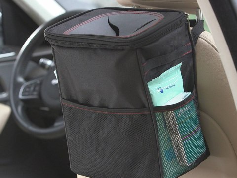 Samochodowy kosz na śmieci mini śmietnik organizer Samochodowy kosz na śmieci mini śmietnik organizer
