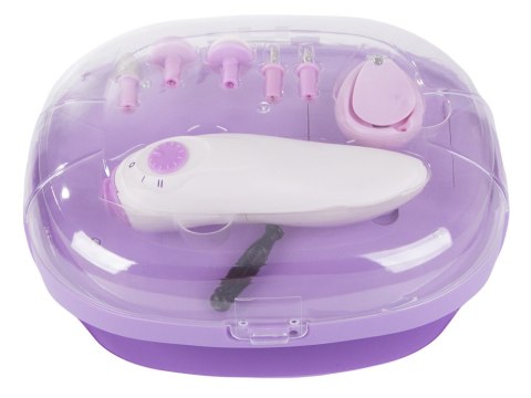 Frezarka do paznokci manicure pedicure suszarka zestaw akcesoria 7w1 Frezarka do paznokci manicure pedicure suszarka zestaw akcesoria 7w1