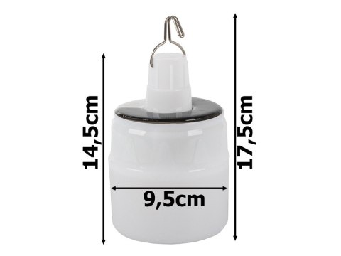 Lampa lampka solarna turystyczna na biwak usb led Lampa lampka solarna turystyczna na biwak usb led