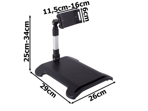 Podstawka stojak pod telefon na tablet uchwyt teleskopowy 2w1 Podstawka stojak pod telefon na tablet uchwyt teleskopowy 2w1