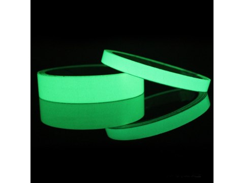 Taśma fluorescencyjna świecąca w ciemności 5m Taśma fluorescencyjna świecąca w ciemności 5m