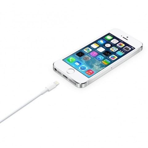 APPLE ORYGINALNY KABEL PRZEWÓD DO IPHONE USB-A - LIGHTNING 1M BIAŁY APPLE ORYGINALNY KABEL PRZEWÓD DO IPHONE USB-A - LIGHTNING 1M BIAŁY