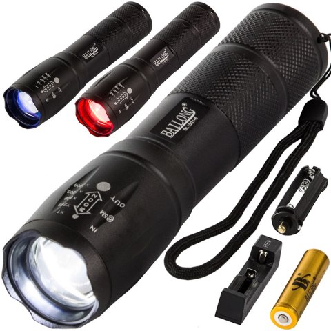Latarka taktyczna bailong zoom cree led t6 q3 uv Latarka taktyczna bailong zoom cree led t6 q3 uv