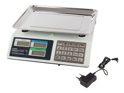Waga sklepowa elektroniczna kalkulacyjna 40kg pl Waga sklepowa elektroniczna kalkulacyjna 40kg pl