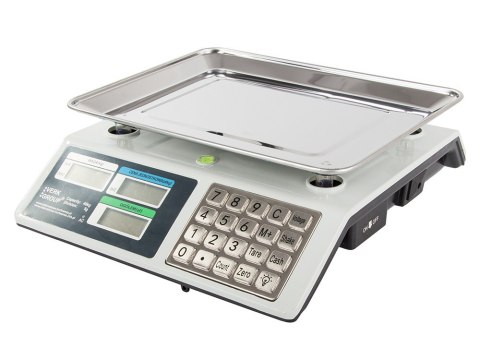 Waga sklepowa elektroniczna kalkulacyjna 40kg pl Waga sklepowa elektroniczna kalkulacyjna 40kg pl