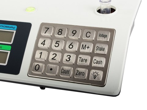 Waga sklepowa elektroniczna kalkulacyjna 40kg pl Waga sklepowa elektroniczna kalkulacyjna 40kg pl