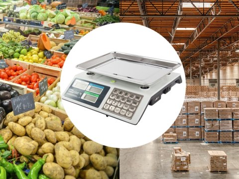 Waga sklepowa elektroniczna kalkulacyjna 40kg pl Waga sklepowa elektroniczna kalkulacyjna 40kg pl