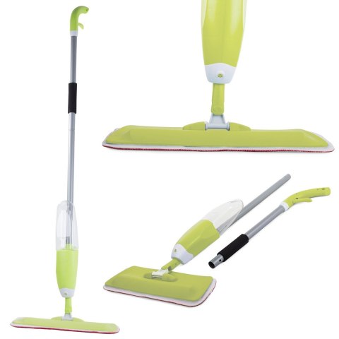 Mop płaski ze spryskiwaczem obrotowy solidny spray Mop płaski ze spryskiwaczem obrotowy solidny spray