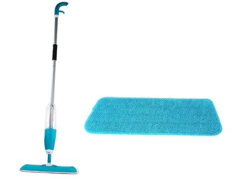 Mop płaski ze spryskiwaczem obrotowy solidny spray Mop płaski ze spryskiwaczem obrotowy solidny spray