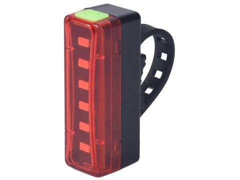 Tylna lampka rowerowa oświetlenie led usb roweru Tylna lampka rowerowa oświetlenie led usb roweru